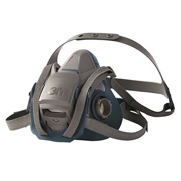 Image of 3M 6503QL Rugged Comfort Quick Latch Half Face Respirator L